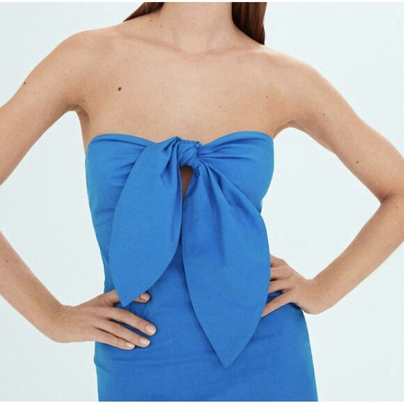 NWT Simon Miller X Mango Multi Colored Maxi Dress Blogger Fave Size  4 - Picture 3 of 14